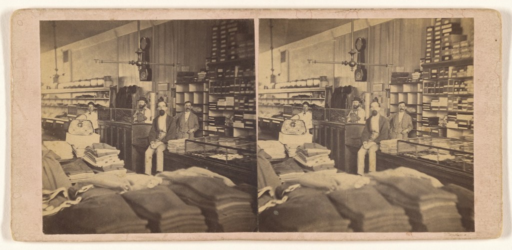 Interior de una general store de EE.UU 