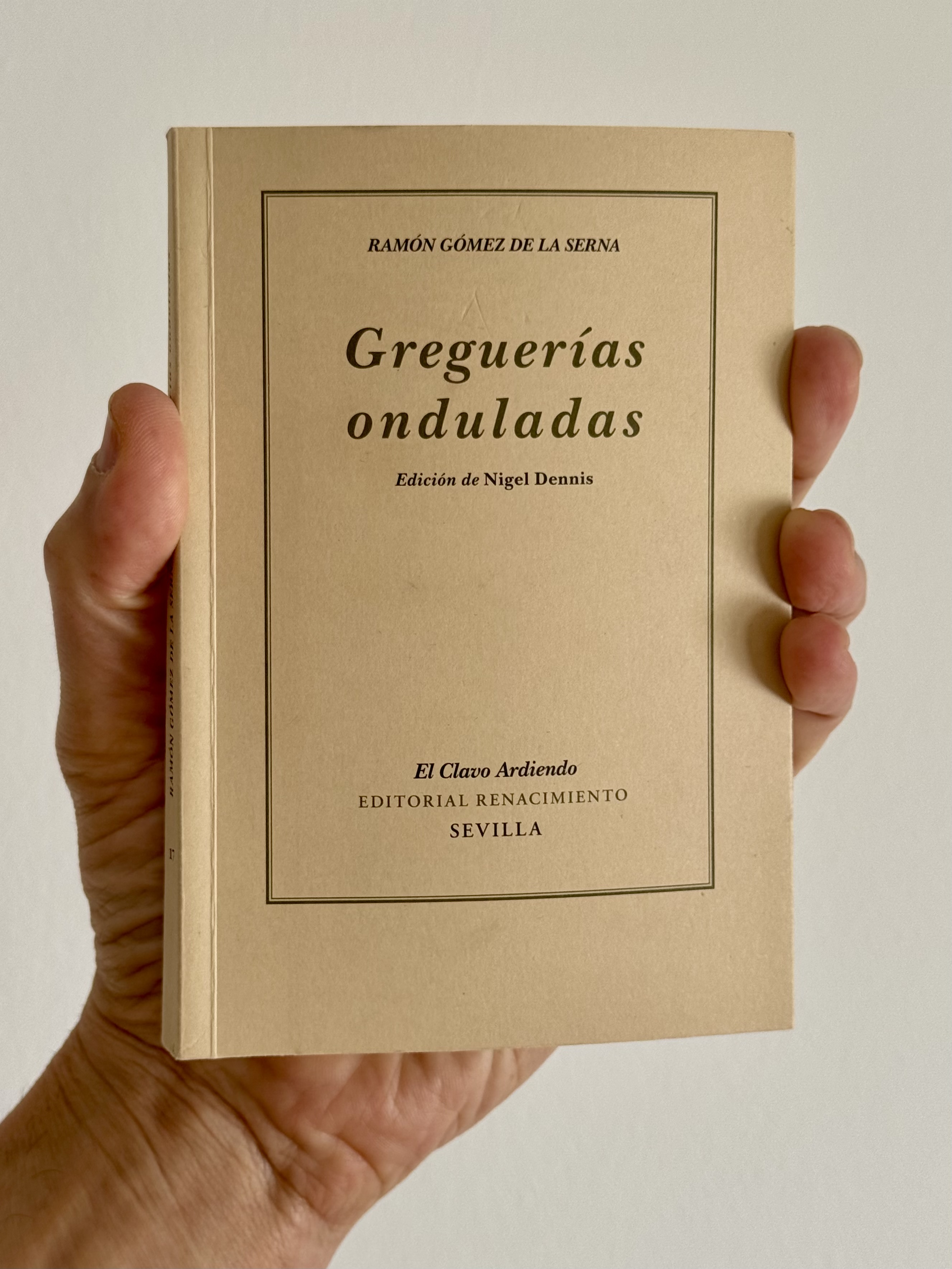 Greguerías onduladas - Ramón Gómez de la Serna
